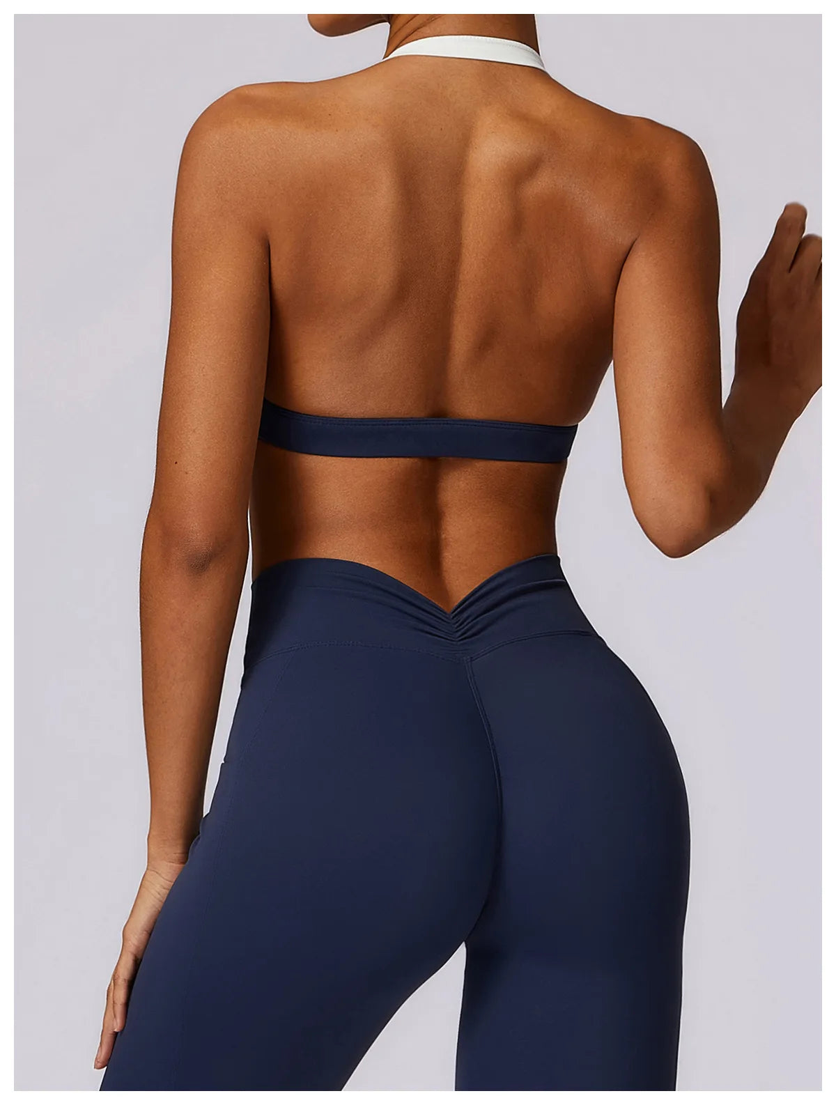 Halter Anti-Sweat Breathable Yoga Sports Bra