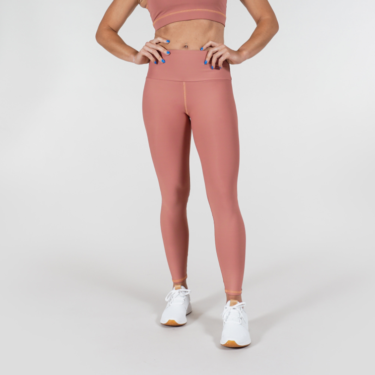 Women's Waisted Striped Booty Lifting Yoga Leggings