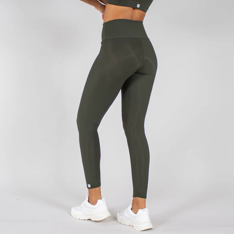 Women's Waisted Striped Booty Lifting Yoga Leggings