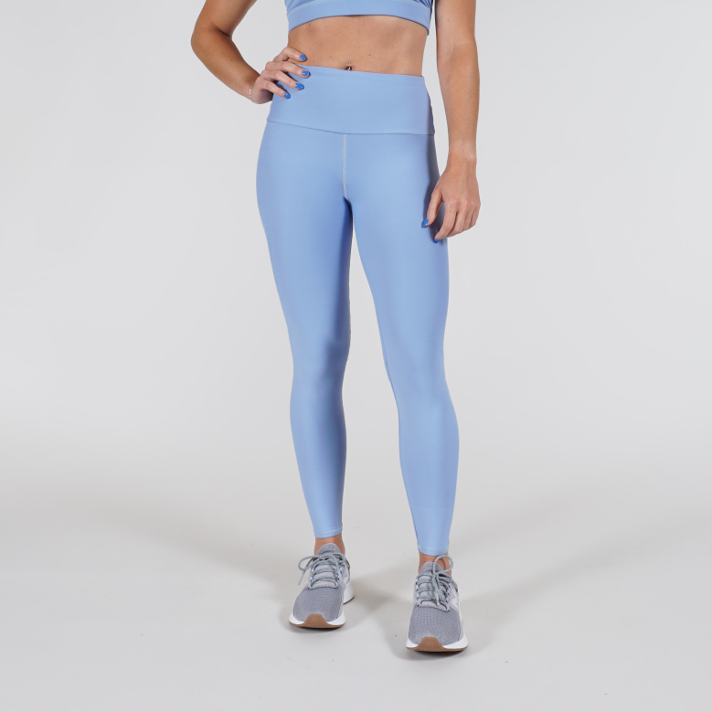 Women's Waisted Striped Booty Lifting Yoga Leggings