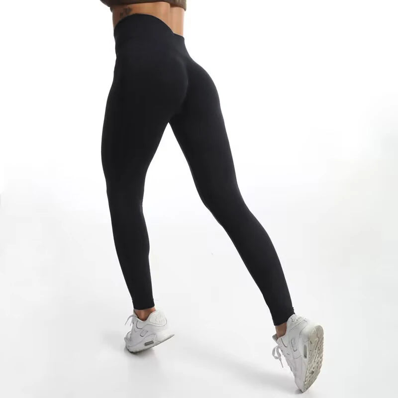 Women's Z Seamless Slim Fit High-Waisted Elastic Yoga Leggings