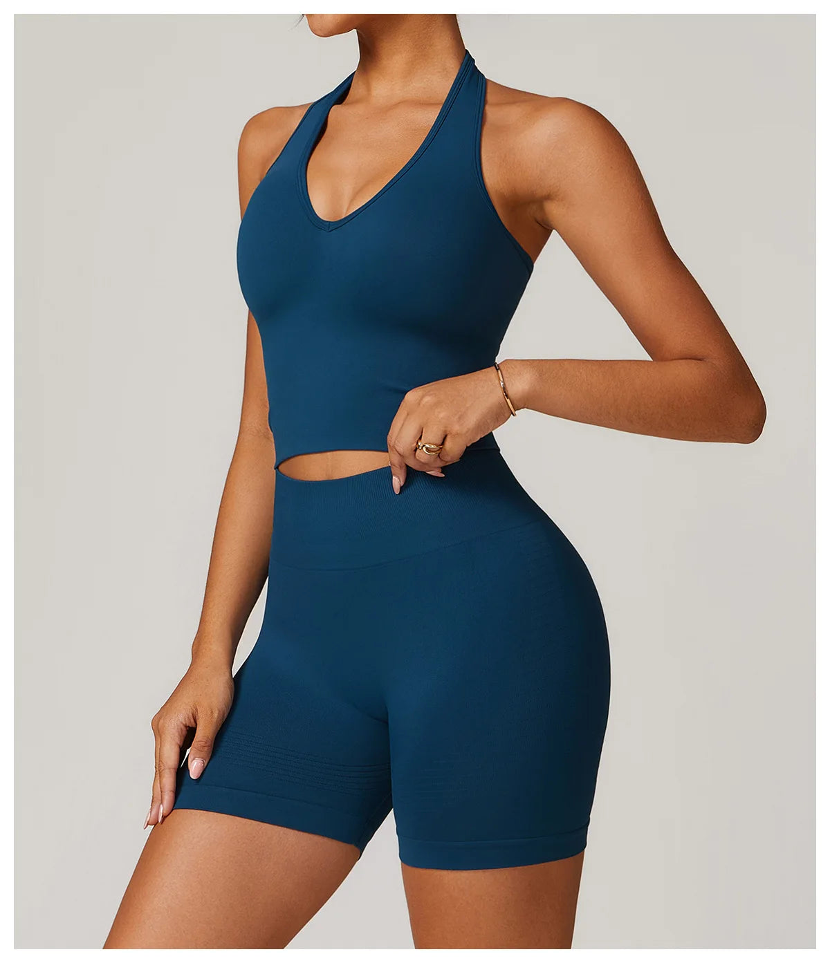 Women's Stretch Pull-Up Gym Tank Top Bra