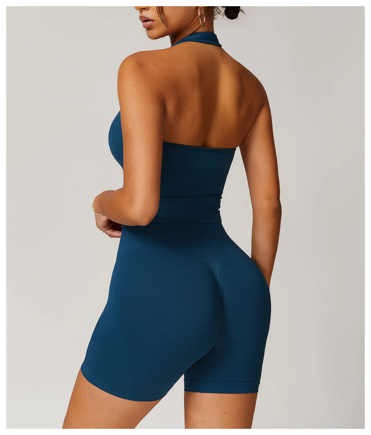 Women's Stretch Pull-Up Gym Tank Top Bra